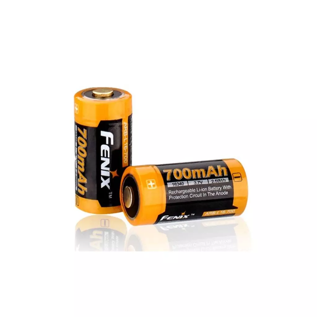 Аккумулятор Fenix 16340 Fenix 700 mAh Li-ion (ARB-L16-700) - 2 Аккумулятор Fenix 16340 Fenix 700 mAh Li-ion (ARB-L16-700) - 2