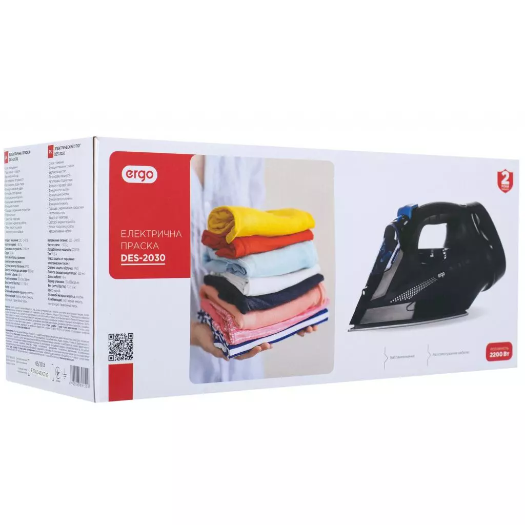 Утюг Ergo DES-2030 - 8