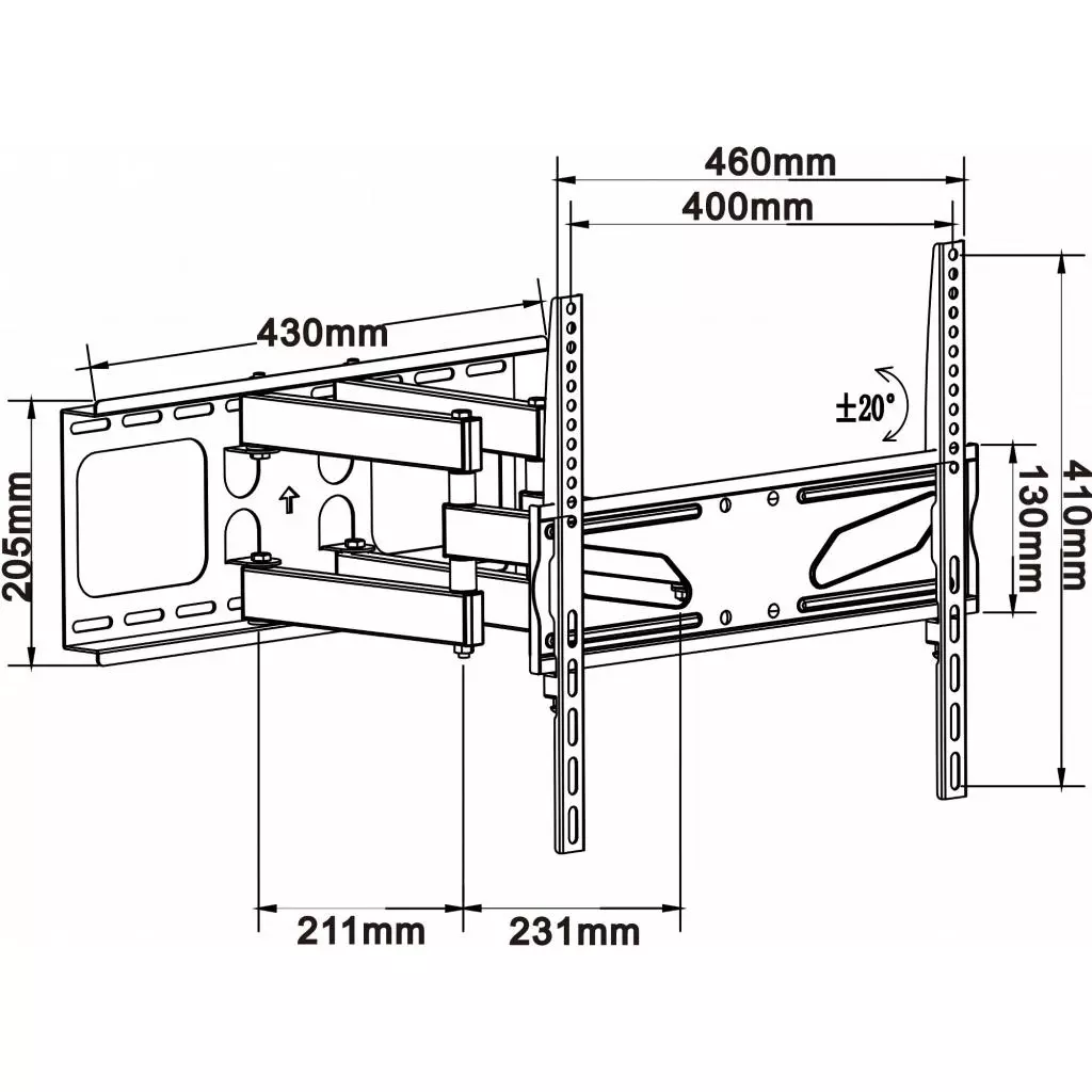 Кронштейн ITech PTRB41 - 1