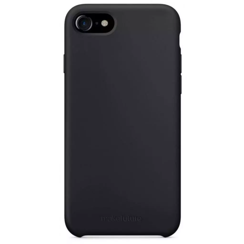 Чехол для моб. телефона MakeFuture Silicone Case Apple iPhone 8 Black (MCS-AI8BK)