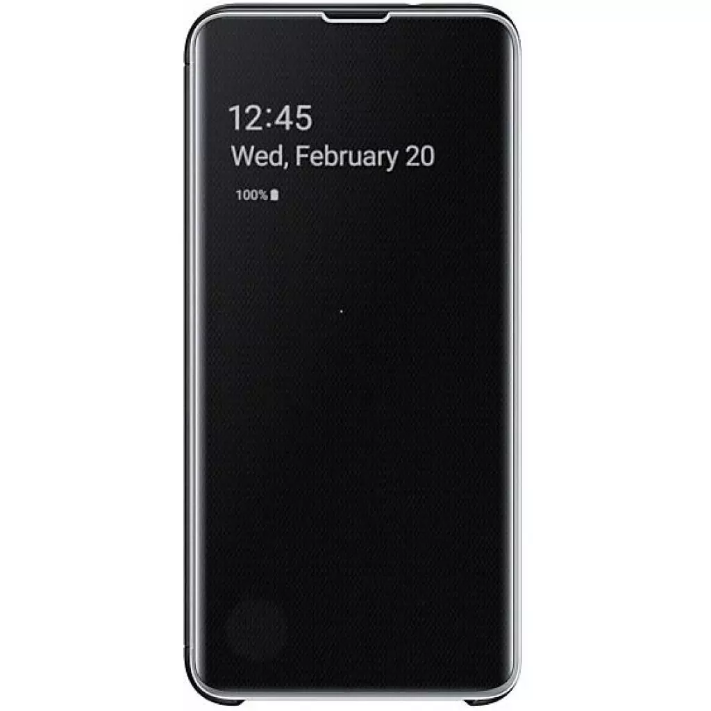 Чехол для моб. телефона Samsung Galaxy S10e (G970) Clear View Cover Black (EF-ZG970CBEGRU)