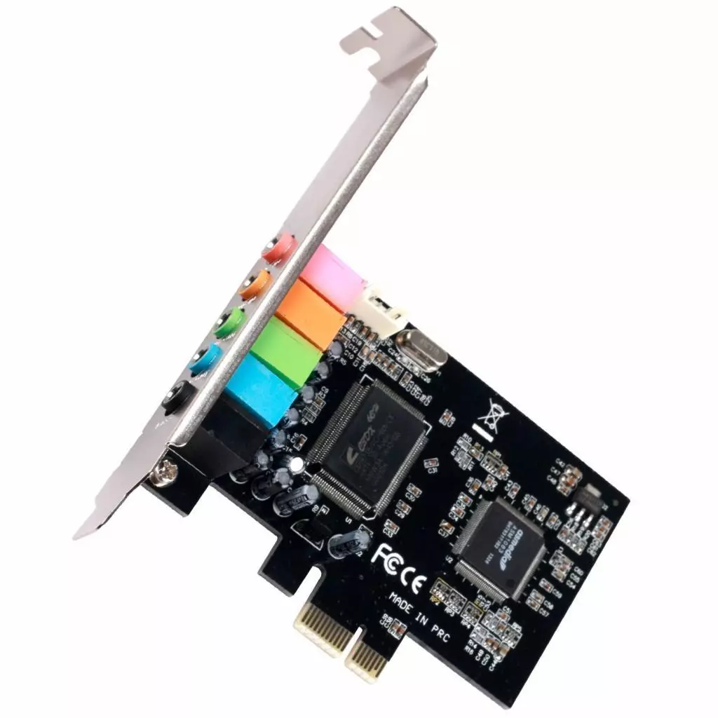 Звуковая плата Manli C-Media 8738 PCI-E 6(5.1) каналов bulk (M-CMI8738-PCI-E) - 1 Звуковая плата Manli C-Media 8738 PCI-E 6(5.1) каналов bulk (M-CMI8738-PCI-E) - 1