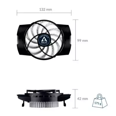 Кулер для процессора Arctic Alpine AM4 LP (ACALP00023A) - 5