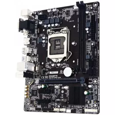 Материнская плата GIGABYTE GA-H110M-S2H - 3 Материнская плата GIGABYTE GA-H110M-S2H - 3
