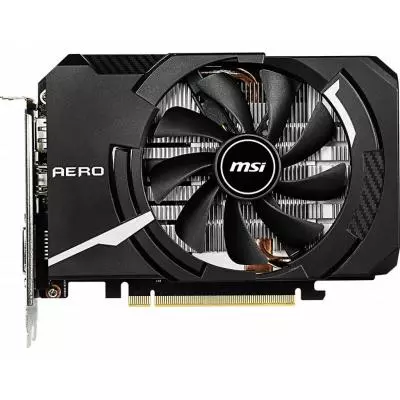 Видеокарта MSI GeForce GTX1660 6144Mb AERO ITX OC (GTX 1660 AERO ITX 6G OC) - 1 Видеокарта MSI GeForce GTX1660 6144Mb AERO ITX OC (GTX 1660 AERO ITX 6G OC) - 1