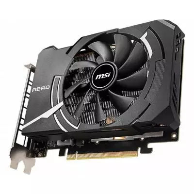 Видеокарта MSI GeForce GTX1660 6144Mb AERO ITX OC (GTX 1660 AERO ITX 6G OC) - 2 Видеокарта MSI GeForce GTX1660 6144Mb AERO ITX OC (GTX 1660 AERO ITX 6G OC) - 2