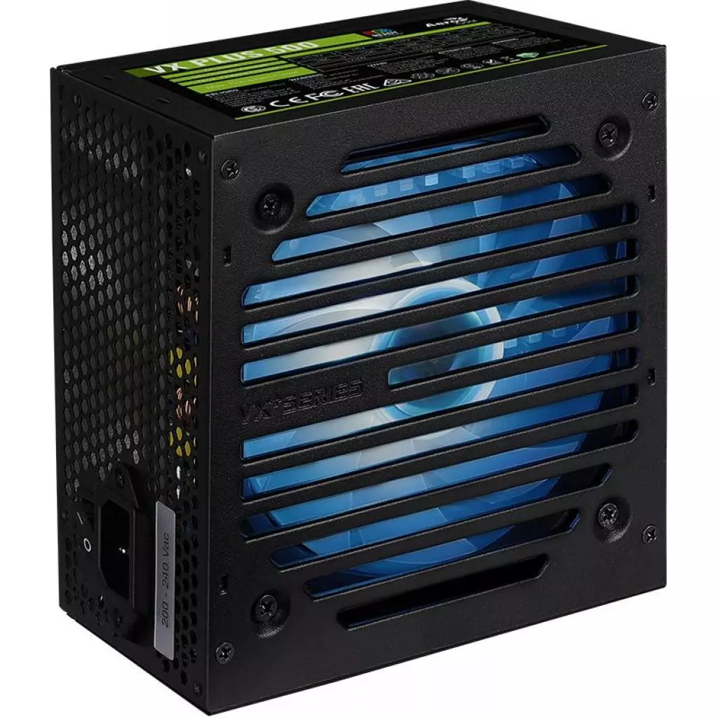 Блок питания AeroCool 500W VX PLUS 500 RGB (4718009152687)