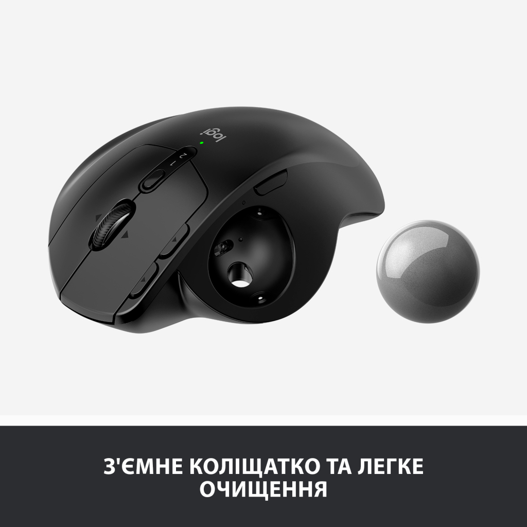 Мышка Logitech MX Ergo Bluetooth Graphite (910-005179) - 10 Мышка Logitech MX Ergo Bluetooth Graphite (910-005179) - 10