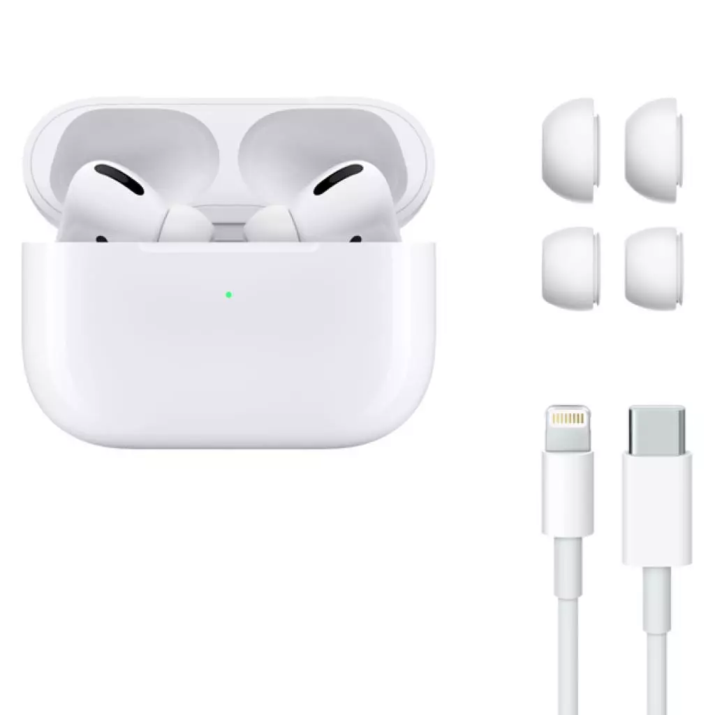Наушники Apple AirPods PRO with Wireless Charging Case (MWP22RU/A) - 5