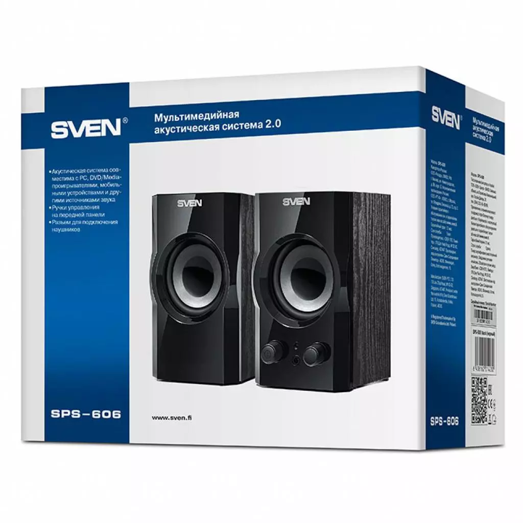 Акустическая система Sven SPS-606 black - 3 Акустическая система Sven SPS-606 black - 3