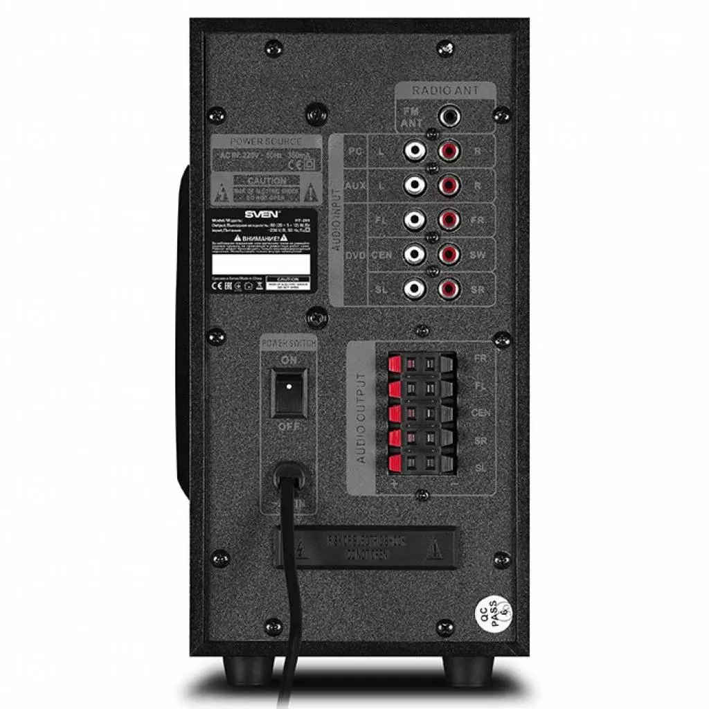 Акустическая система Sven HT-201 black - 2 Акустическая система Sven HT-201 black - 2