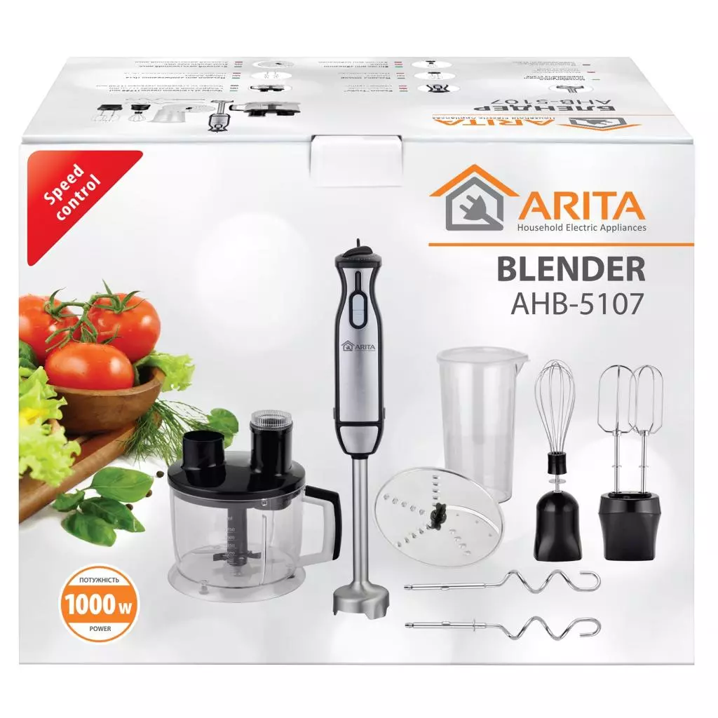 Блендер Arita AHB-5107 - 5 Блендер Arita AHB-5107 - 5