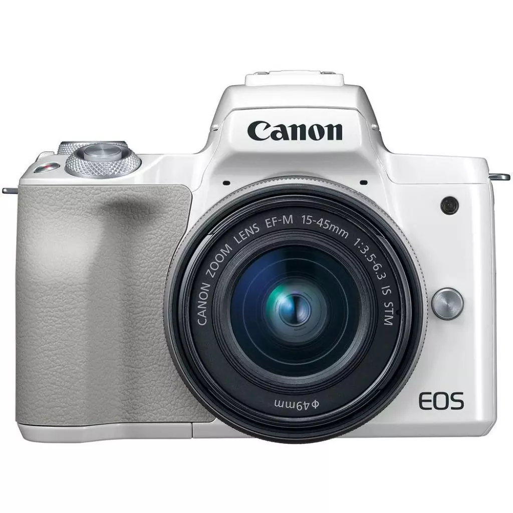 Цифровой фотоаппарат Canon EOS M50 15-45 IS STM Kit White (2681C057) - 1 Цифровой фотоаппарат Canon EOS M50 15-45 IS STM Kit White (2681C057) - 1