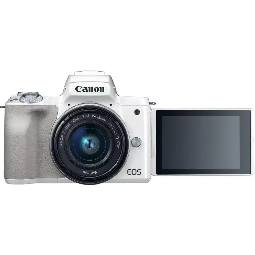 Цифровой фотоаппарат Canon EOS M50 15-45 IS STM Kit White (2681C057) - 6 Цифровой фотоаппарат Canon EOS M50 15-45 IS STM Kit White (2681C057) - 6