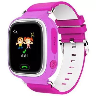 Смарт-часы UWatch Q90 Kid smart watch Pink (F_47455) - 1