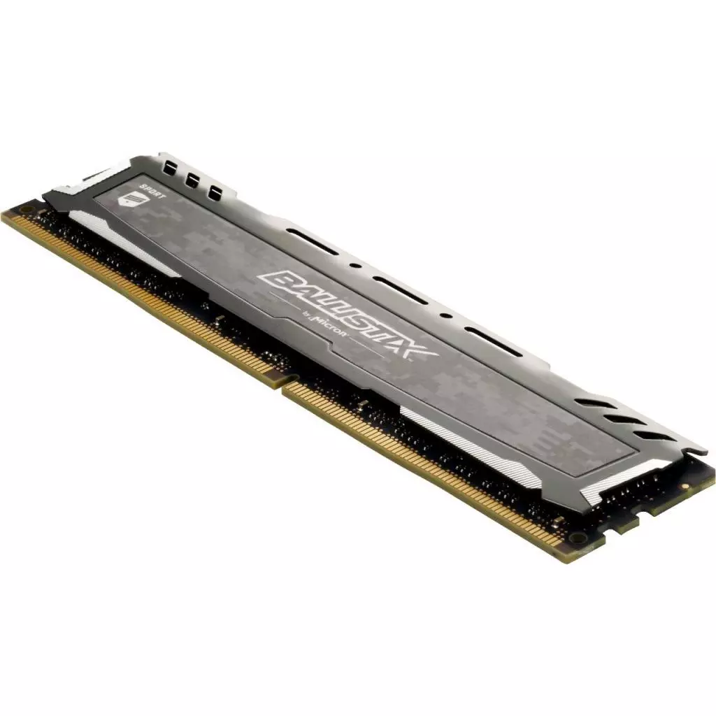 Модуль памяти для компьютера DDR4 8GB 3200 MHz Ballistix Sport Gray Micron (BLS8G4D32AESBK) - 3 Модуль памяти для компьютера DDR4 8GB 3200 MHz Ballistix Sport Gray Micron (BLS8G4D32AESBK) - 3