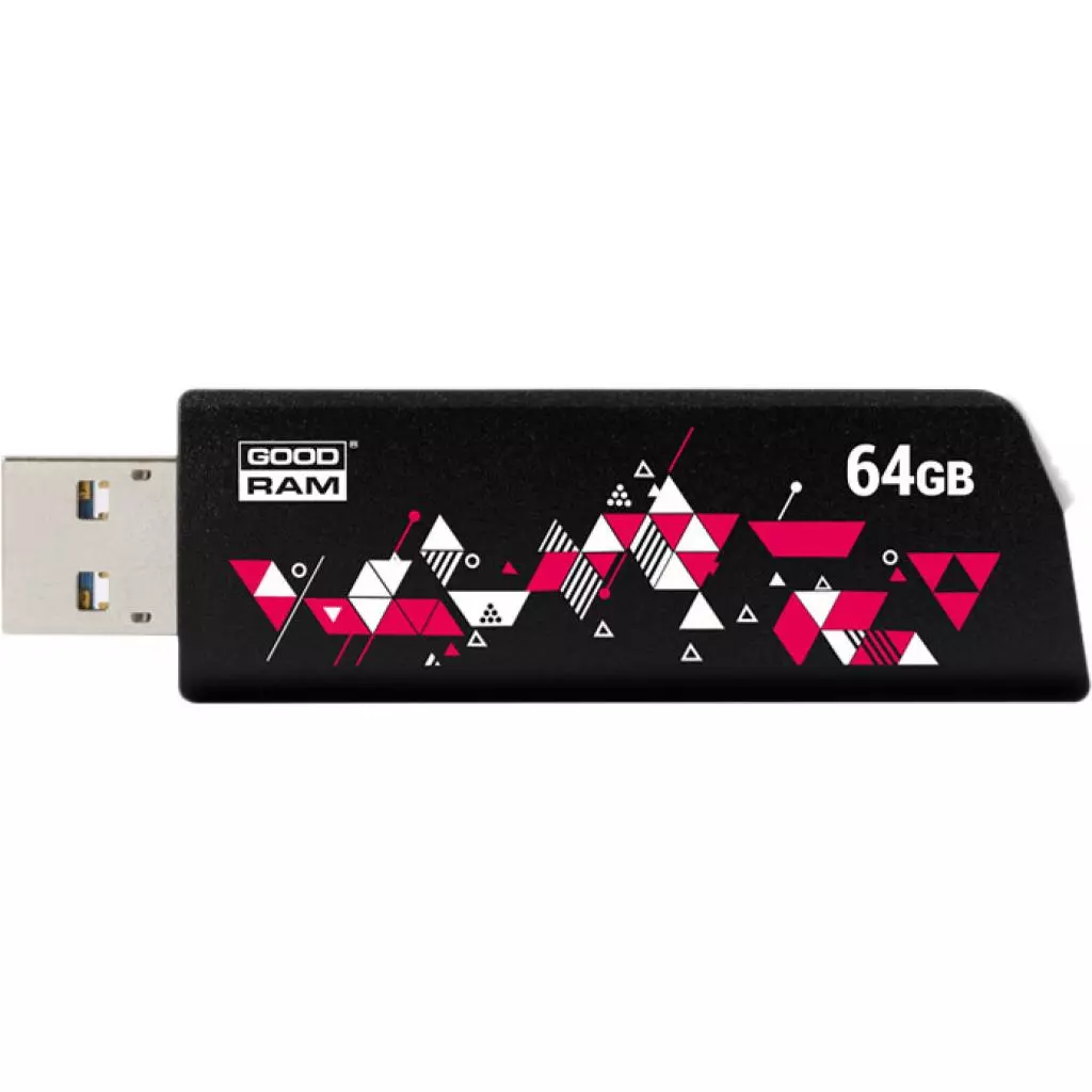USB флеш накопитель Goodram 64GB UCL3 Click Black USB 3.0 (UCL3-0640K0R11) - 1 USB флеш накопитель Goodram 64GB UCL3 Click Black USB 3.0 (UCL3-0640K0R11) - 1