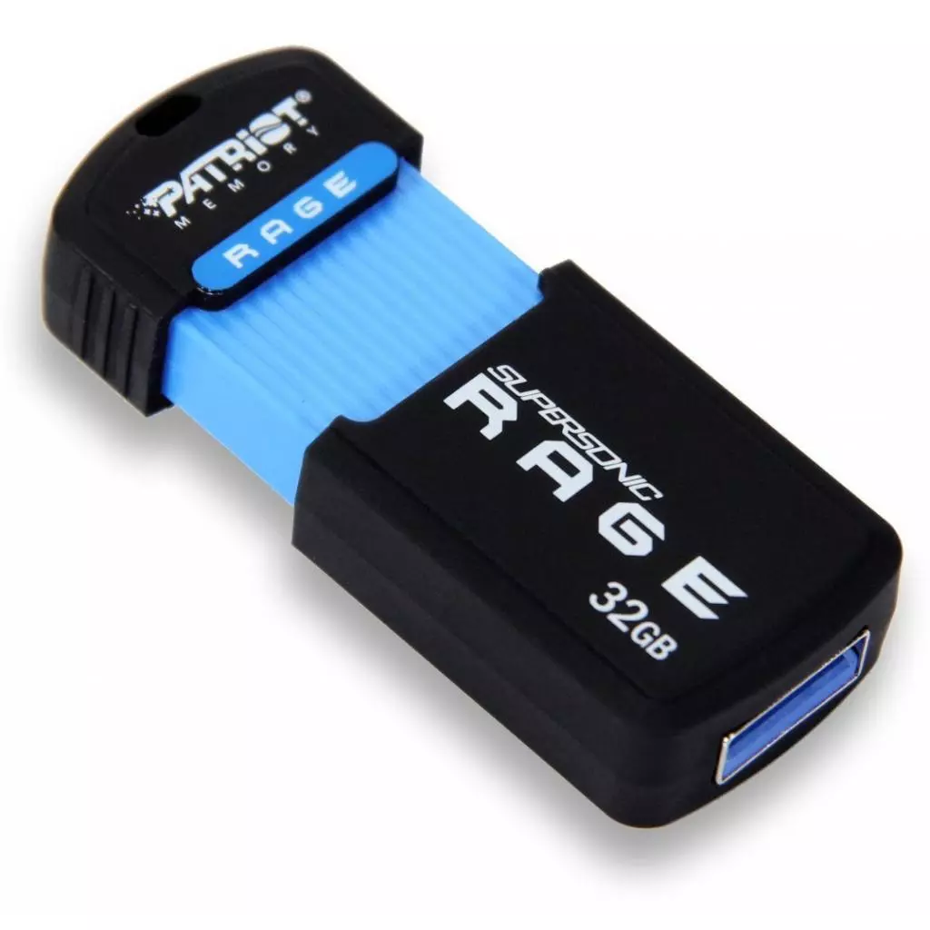USB флеш накопитель Patriot 32GB Supersonic RAGE USB 3.0 (PEF32GSRUSB) - 1 USB флеш накопитель Patriot 32GB Supersonic RAGE USB 3.0 (PEF32GSRUSB) - 1