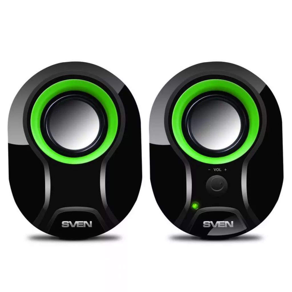 Акустическая система Sven 290 black-green - 1 Акустическая система Sven 290 black-green - 1