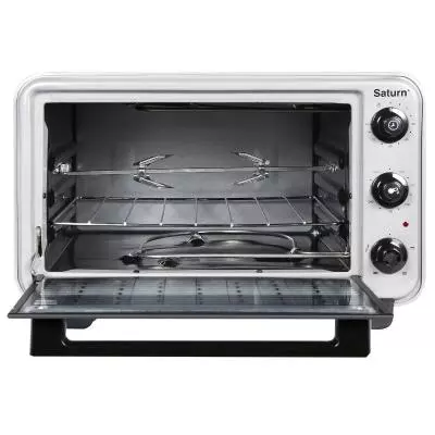 Электропечь Saturn ST-EC10702 Gray - 2