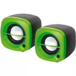 Акустическая система Omega OG-15 6W green USB (OG15G)