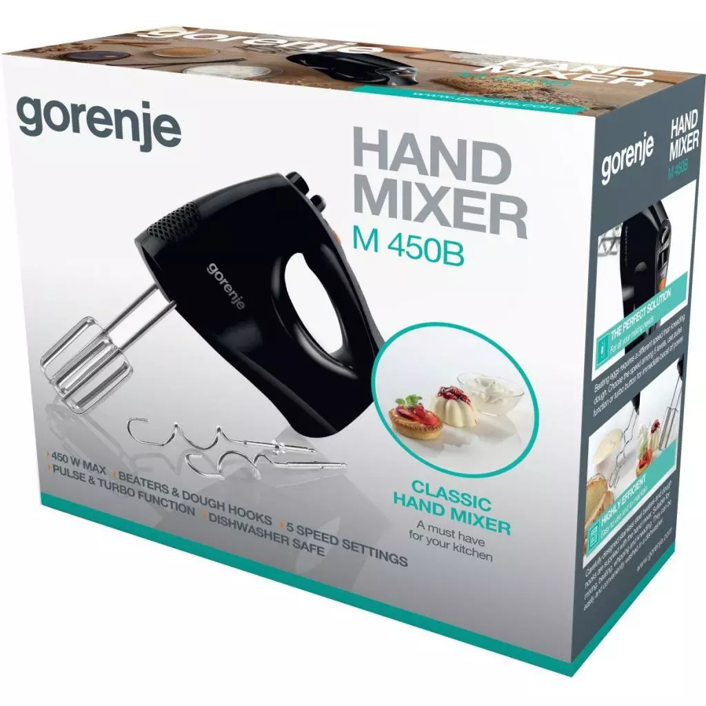 Миксер Gorenje M450B (LW-2012G1) - 2