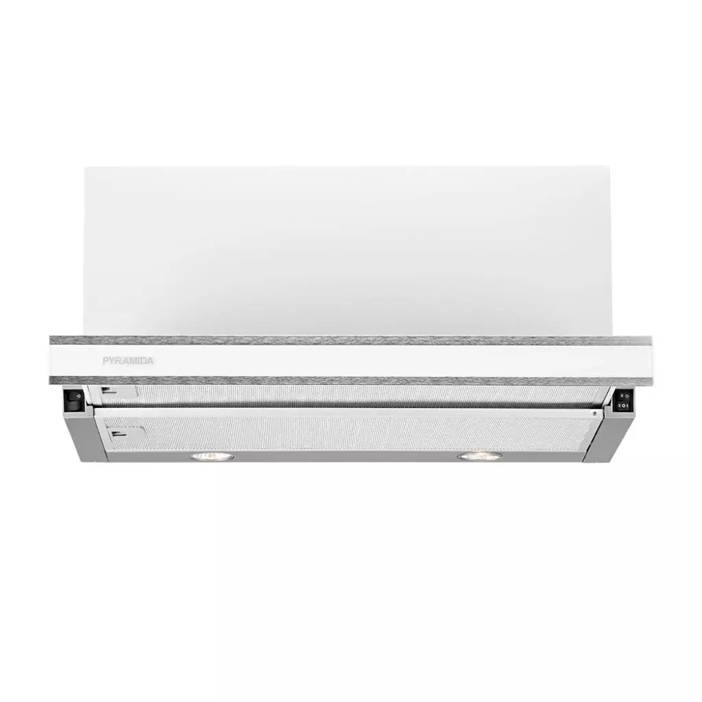Вытяжка кухонная Pyramida TL 60 (1100) G IX WH - 1 Вытяжка кухонная Pyramida TL 60 (1100) G IX WH - 1