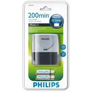 Зарядное устройство для аккумуляторов Philips MultiLife SCB4055NB.+ 2*AA 2300 mAh (SCB4055NB/12)