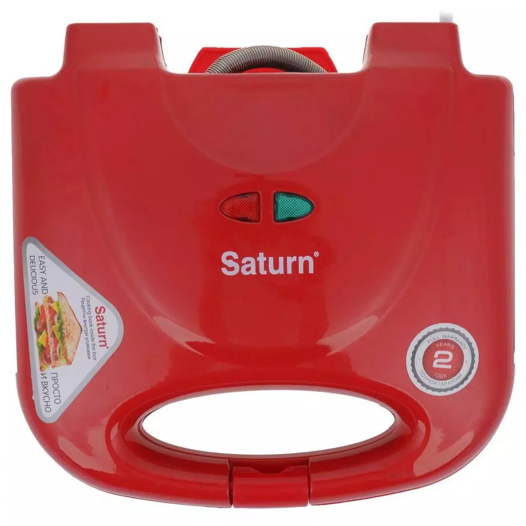 Сэндвичница Saturn ST-EC1082 Red - 1