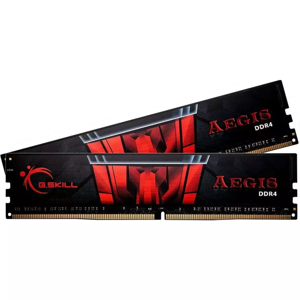Модуль памяти для компьютера DDR4 16GB (2x8GB) 2666 MHz AEGIS G.Skill (F4-2666C19D-16GIS) - 1