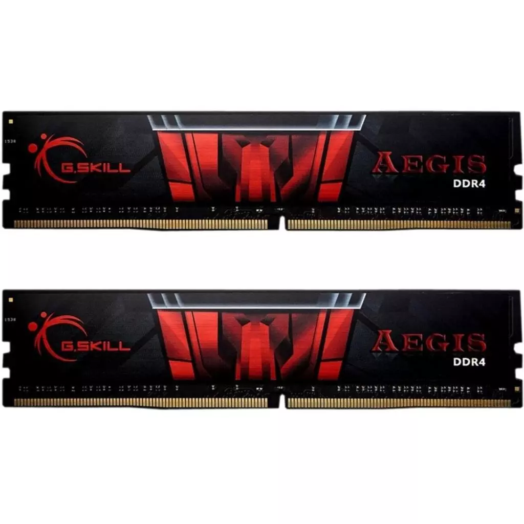 Модуль памяти для компьютера DDR4 16GB (2x8GB) 2666 MHz AEGIS G.Skill (F4-2666C19D-16GIS)