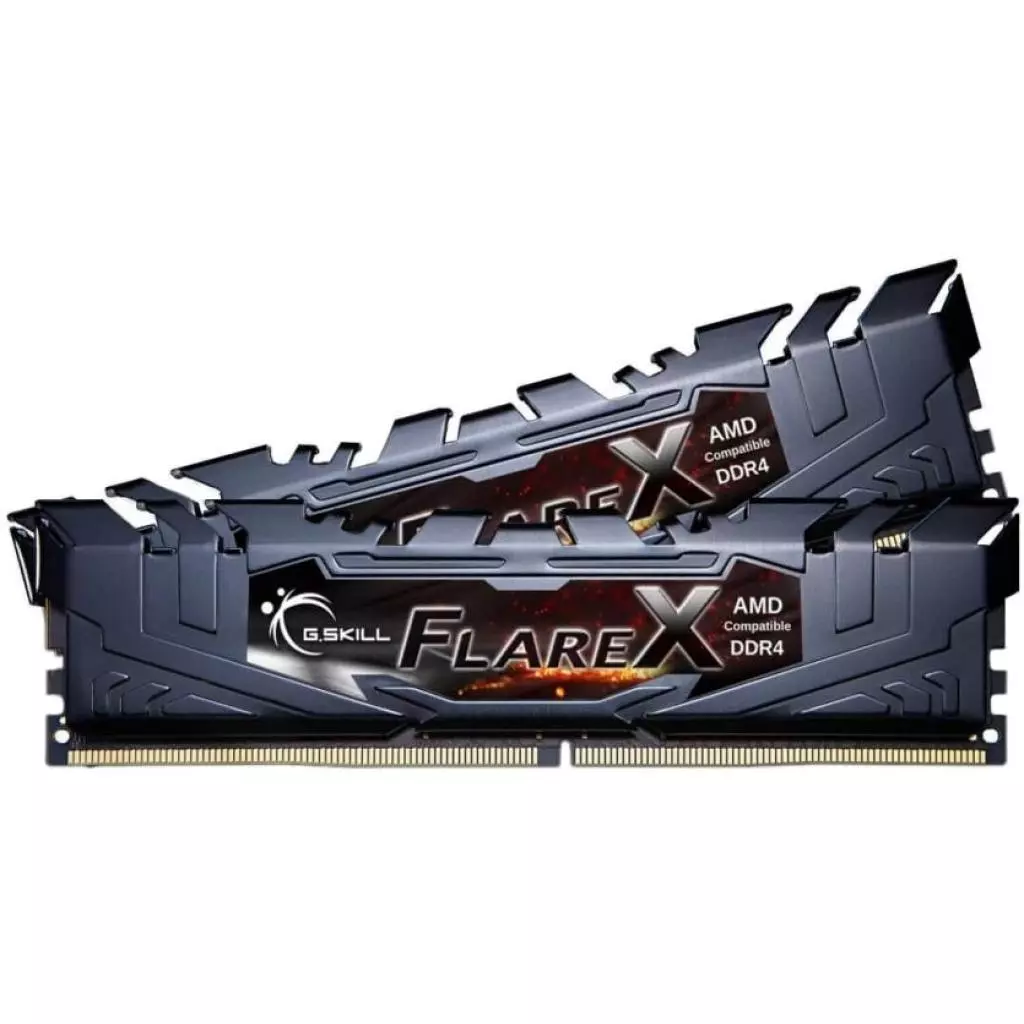 Модуль памяти для компьютера DDR4 16GB (2x8GB) 3200 MHz FlareX Black G.Skill (F4-3200C16D-16GFX) - 1