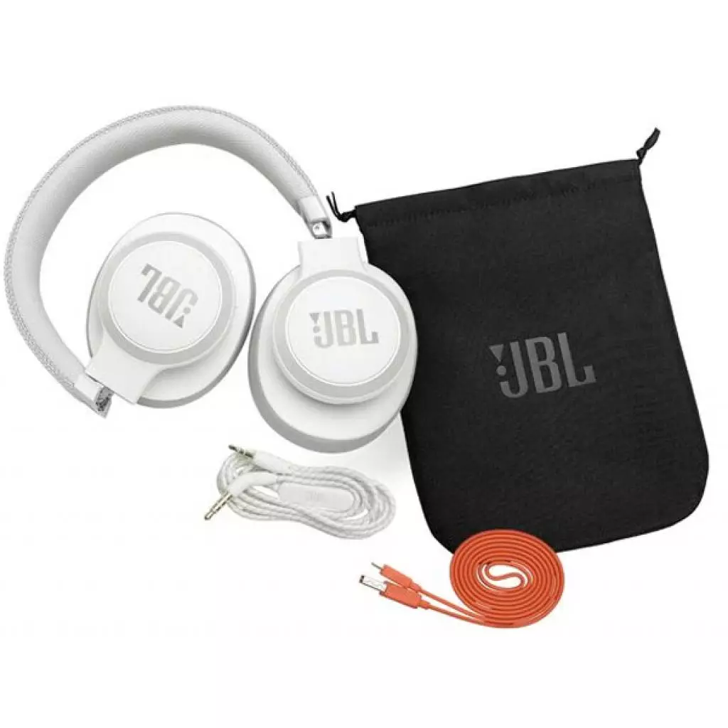 Наушники JBL LIVE 650 BT NC White (JBLLIVE650BTNCWHT) - 7 Наушники JBL LIVE 650 BT NC White (JBLLIVE650BTNCWHT) - 7