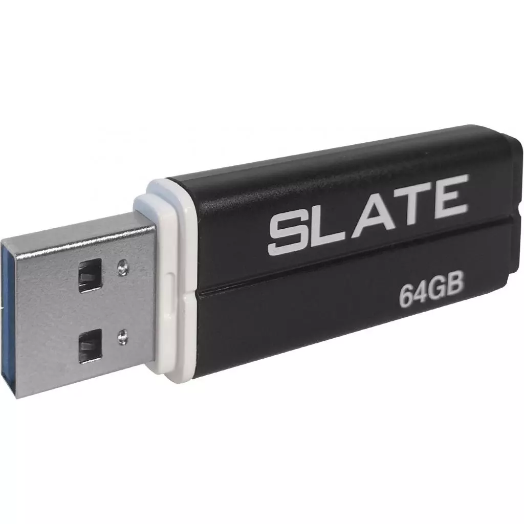 USB флеш накопитель Patriot 64GB Slate Black USB 3.1 (PSF64GLSS3USB) - 2 USB флеш накопитель Patriot 64GB Slate Black USB 3.1 (PSF64GLSS3USB) - 2