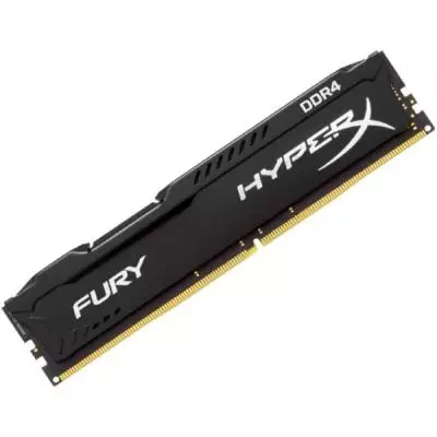 Модуль памяти для компьютера DDR4 16GB 2400 MHz HyperX Fury BLACK Kingston Fury (ex.HyperX) (HX424C15FB/16)