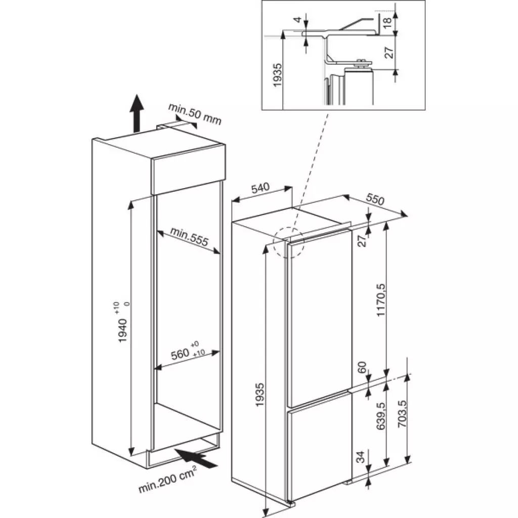 Холодильник Whirlpool ART 963/A+/NF - 2