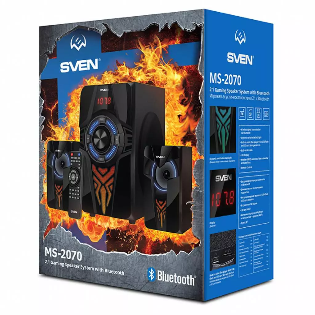 Акустическая система Sven MS-2070 black - 10
