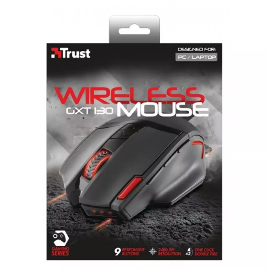 Мышка Trust GXT 130 Wireless Gaming Mouse (20687) - 5 Мышка Trust GXT 130 Wireless Gaming Mouse (20687) - 5