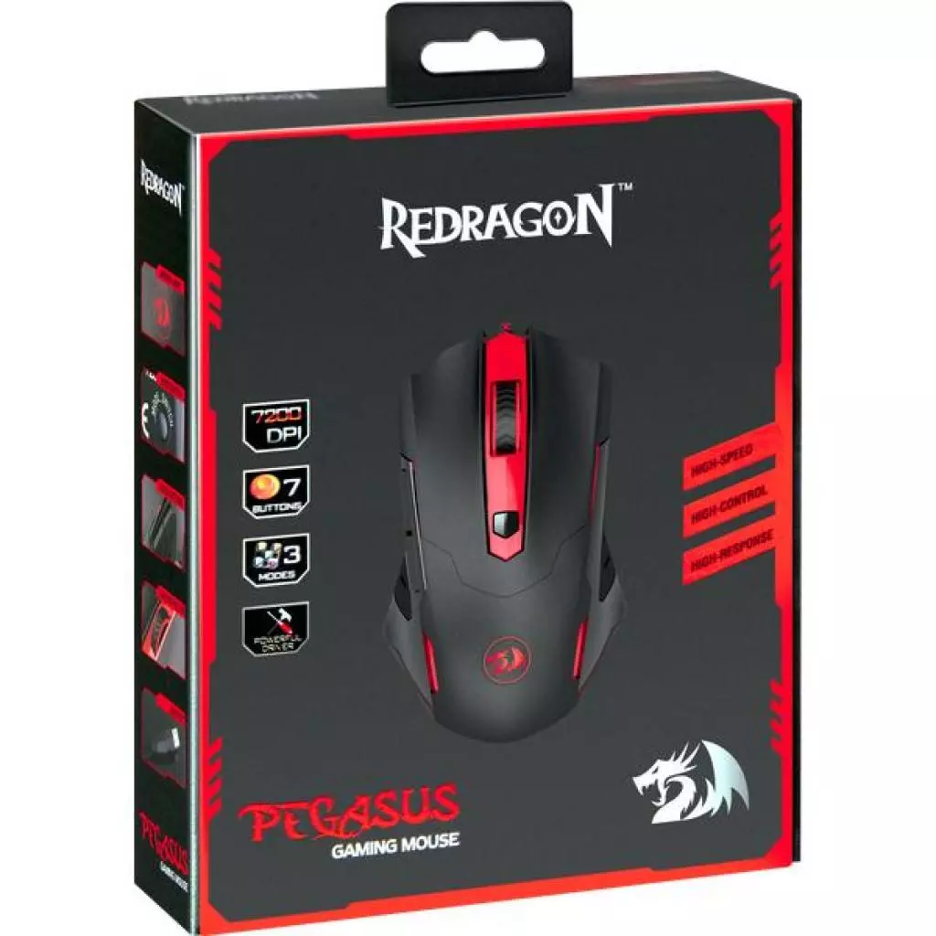 Мышка Redragon Pegasus Black (74806) - 6 Мышка Redragon Pegasus Black (74806) - 6