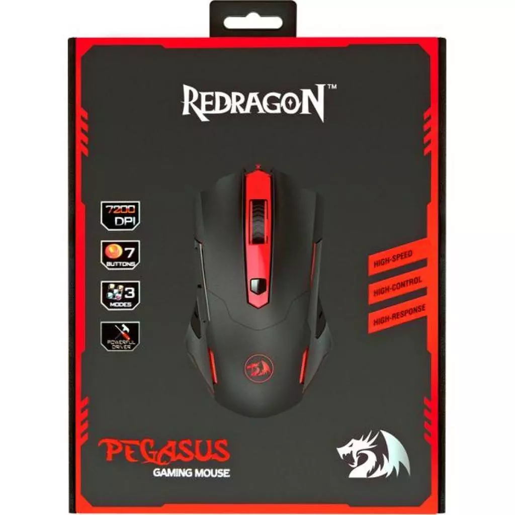 Мышка Redragon Pegasus Black (74806) - 7 Мышка Redragon Pegasus Black (74806) - 7