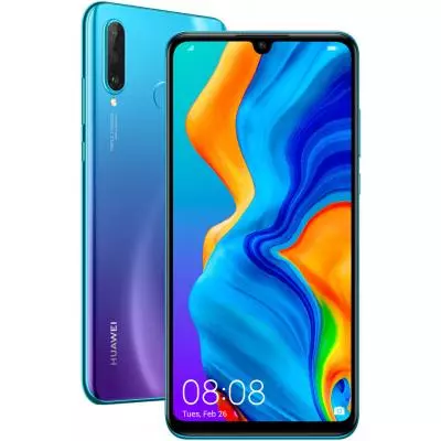 Мобильный телефон Huawei P30 Lite 4/64GB Peacock Blue (51094VBV/51094VCL) - 7