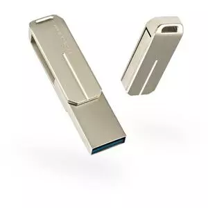 USB флеш накопитель eXceleram 128GB U3 Series Silver USB 3.1 Gen 1 (EXP2U3U3S128)