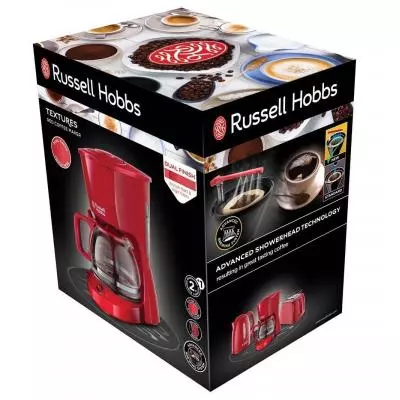 Кофеварка Russell Hobbs Textures Red (22611-56) - 5 Кофеварка Russell Hobbs Textures Red (22611-56) - 5