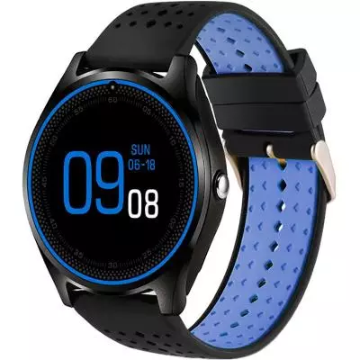 Смарт-часы UWatch V9 Black-Blue (F_59927)