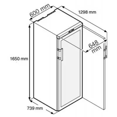 Холодильник Liebherr WKb 4212 - 2