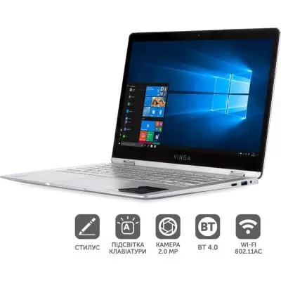 Ноутбук Vinga Twizzle Pen J133 (J133-C33464PSWH) - 2 Ноутбук Vinga Twizzle Pen J133 (J133-C33464PSWH) - 2