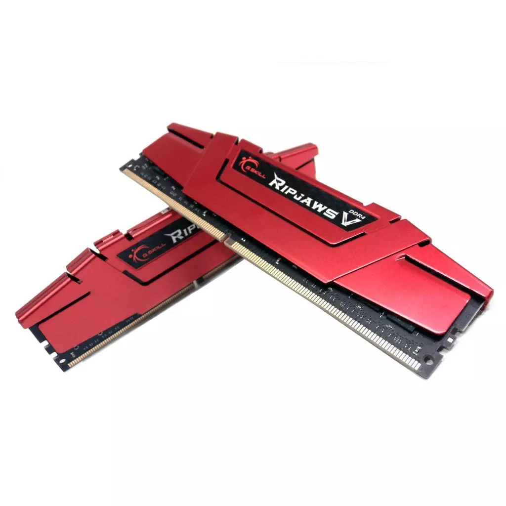 Модуль памяти для компьютера DDR4 32GB (2x16GB) 2666 MHz RipjawsV G.Skill (F4-2666C15D-32GVR) - 1 Модуль памяти для компьютера DDR4 32GB (2x16GB) 2666 MHz RipjawsV G.Skill (F4-2666C15D-32GVR) - 1