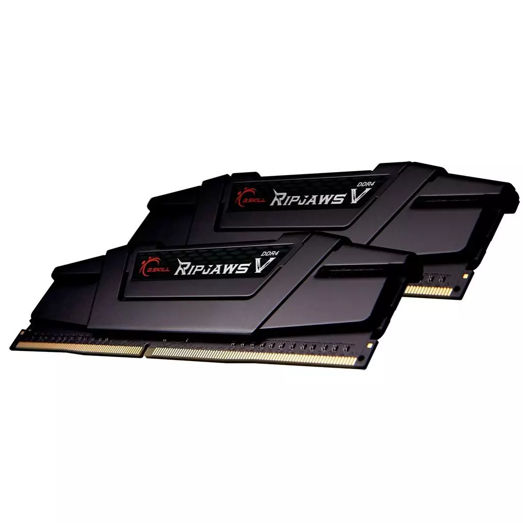 Модуль памяти для компьютера DDR4 64GB (2x32GB) 3200 MHz RipjawsV G.Skill (F4-3200C16D-64GVK) - 1 Модуль памяти для компьютера DDR4 64GB (2x32GB) 3200 MHz RipjawsV G.Skill (F4-3200C16D-64GVK) - 1