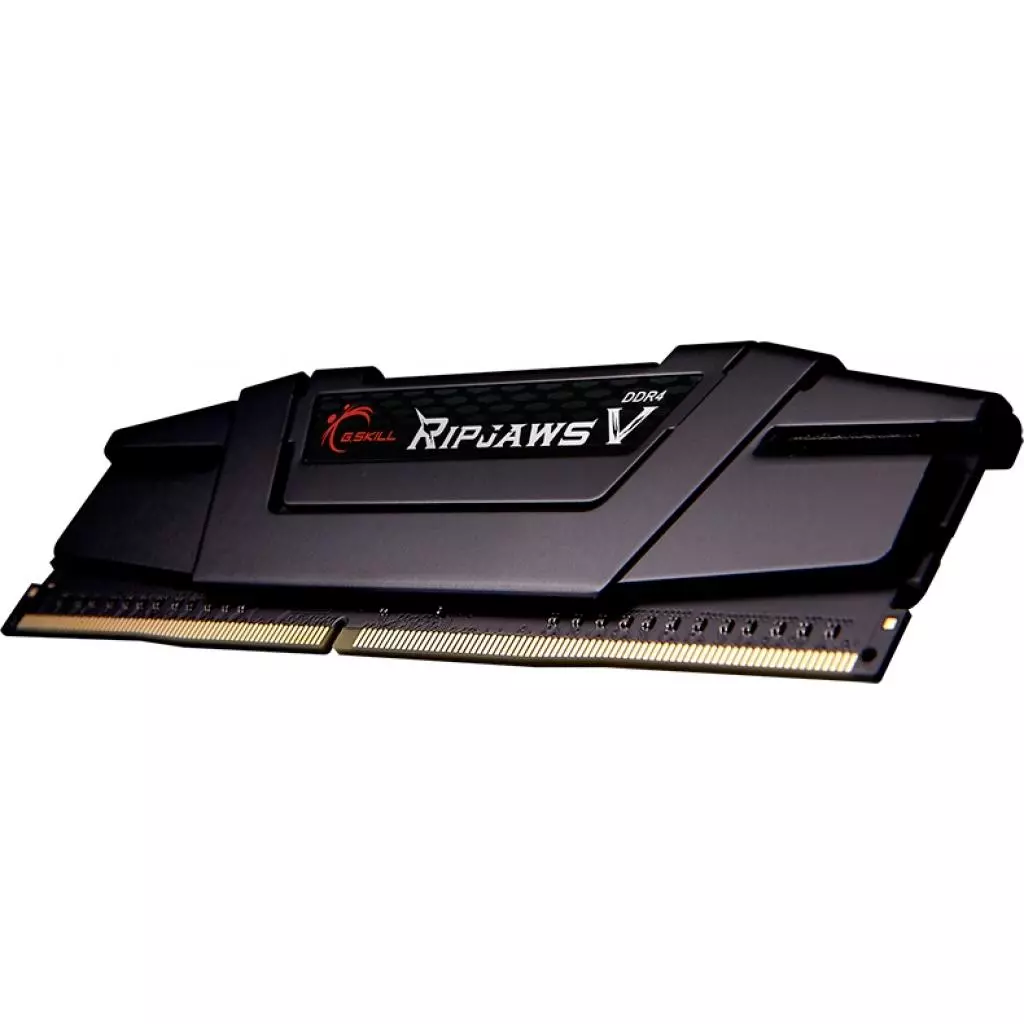 Модуль памяти для компьютера DDR4 32GB 3200 MHz Ripjaws V G.Skill (F4-3200C16S-32GVK) - 1 Модуль памяти для компьютера DDR4 32GB 3200 MHz Ripjaws V G.Skill (F4-3200C16S-32GVK) - 1