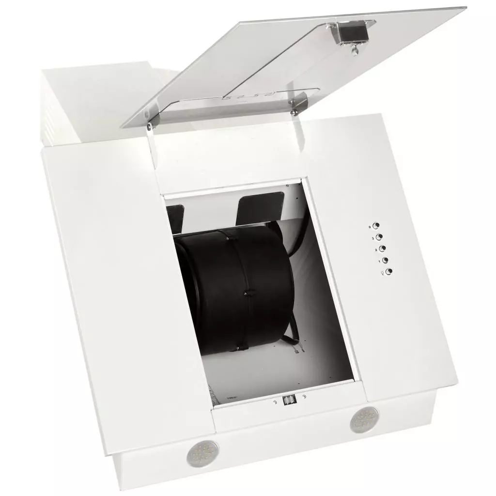 Вытяжка кухонная Eleyus Vesta A 1200 LED SMD 60 WH - 7 Вытяжка кухонная Eleyus Vesta A 1200 LED SMD 60 WH - 7